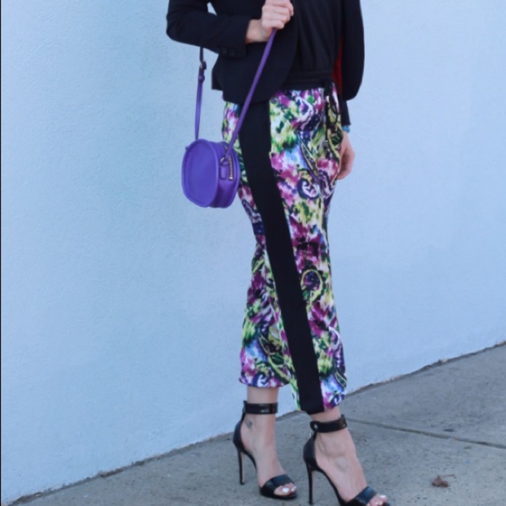Silk joggers